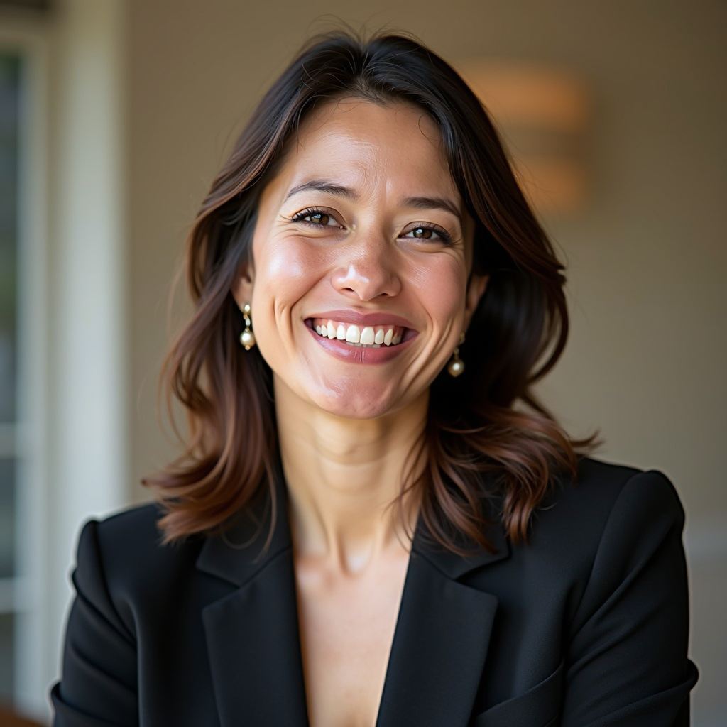Professional headshot of culture editor with warm expression, representing arts and culture journalism and community storytelling